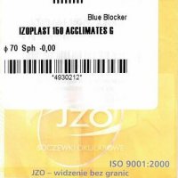 IzoPlast 150 Foto Acсlimates Blue Blocker